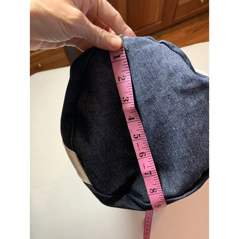 Meet Me At The Barre Gym Duffel Bag Jean Material